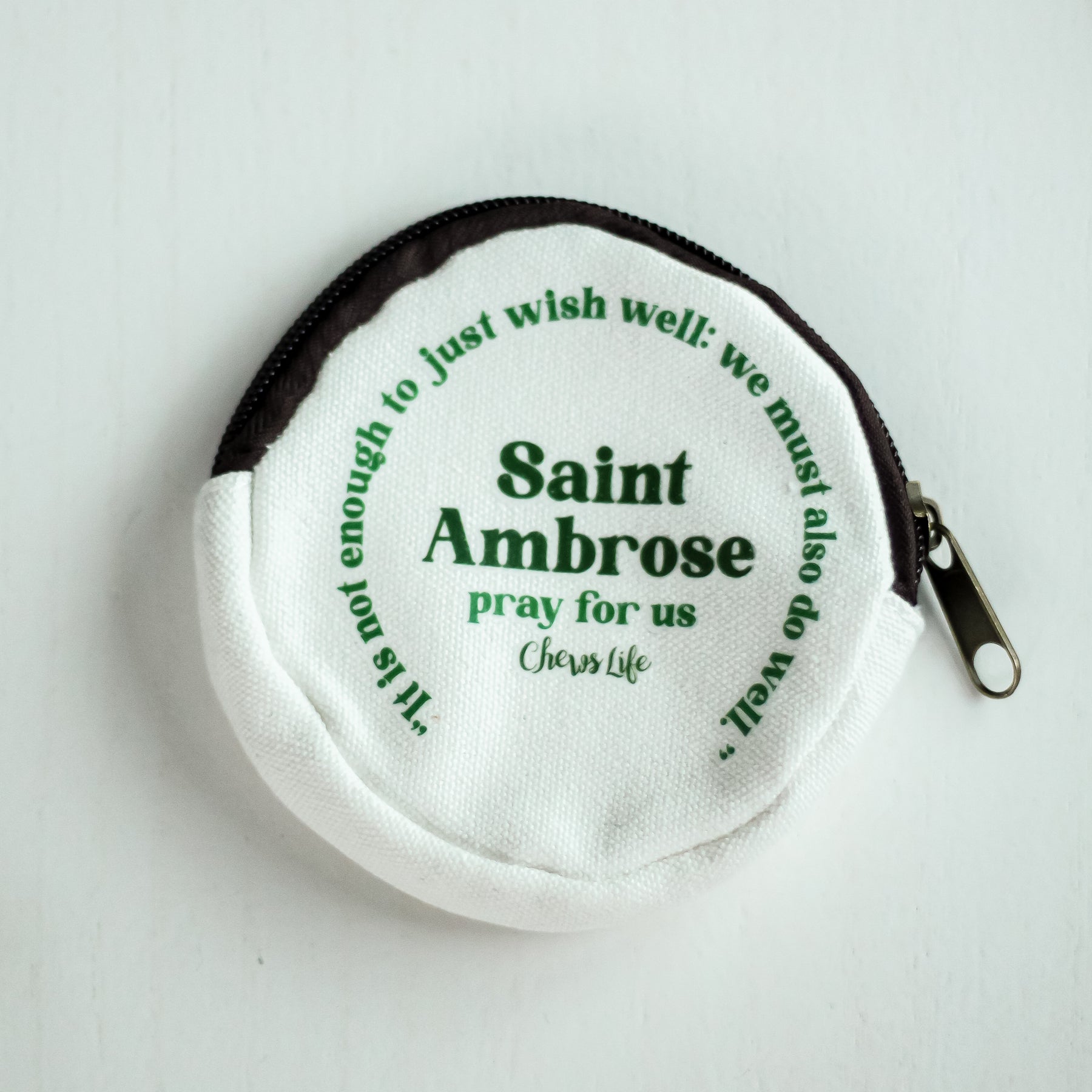 Rosary Pouch | Saint Ambrose