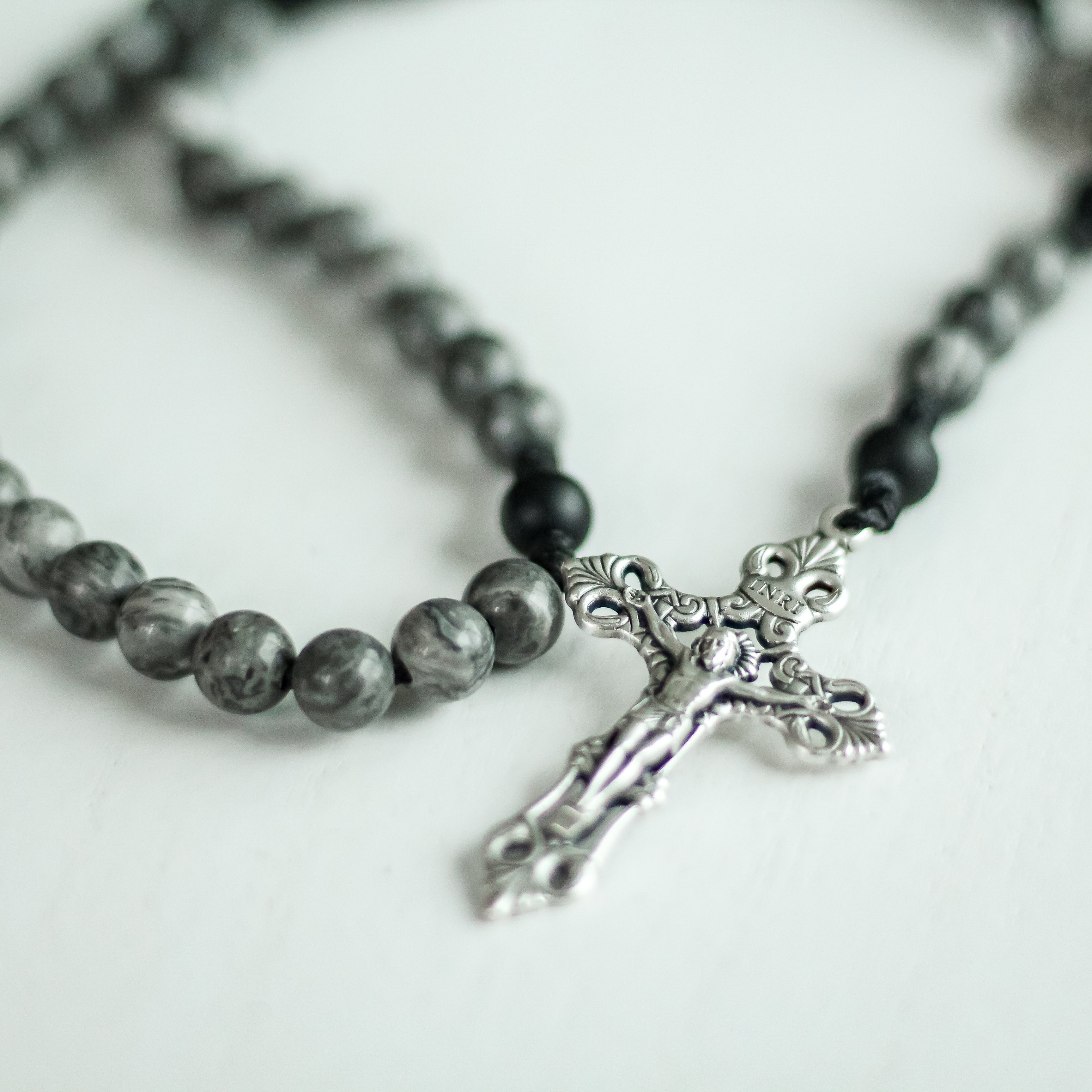 St.Thomas Aquinas | Traditional Gemstone Rosary | Limited Exclusive