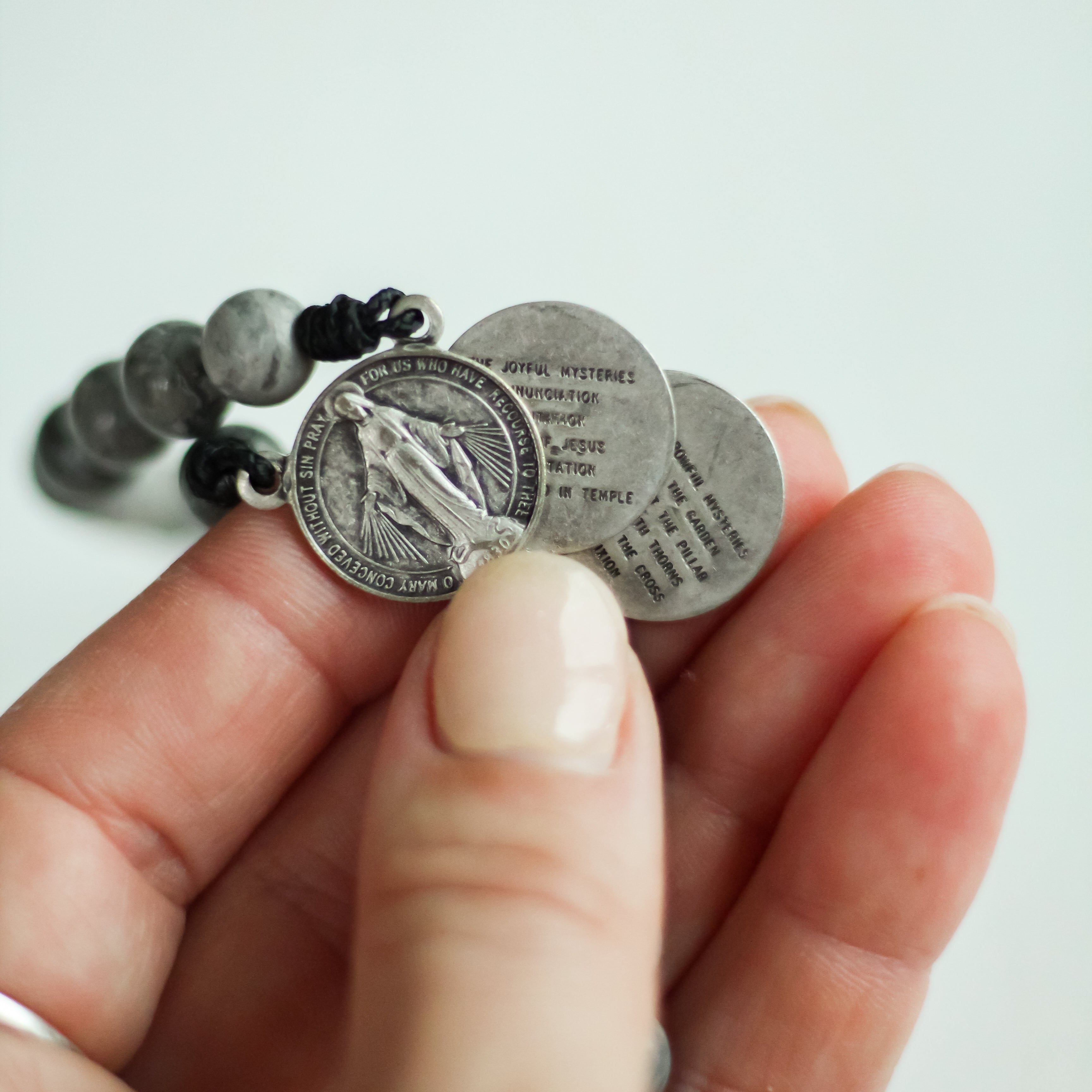 St.Thomas Aquinas | Traditional Gemstone Rosary | Limited Exclusive