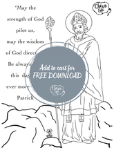 Coloring Page - St. Patrick