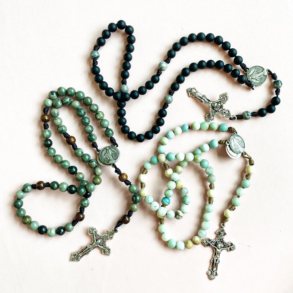 Columba | Traditional Gemstone Rosary