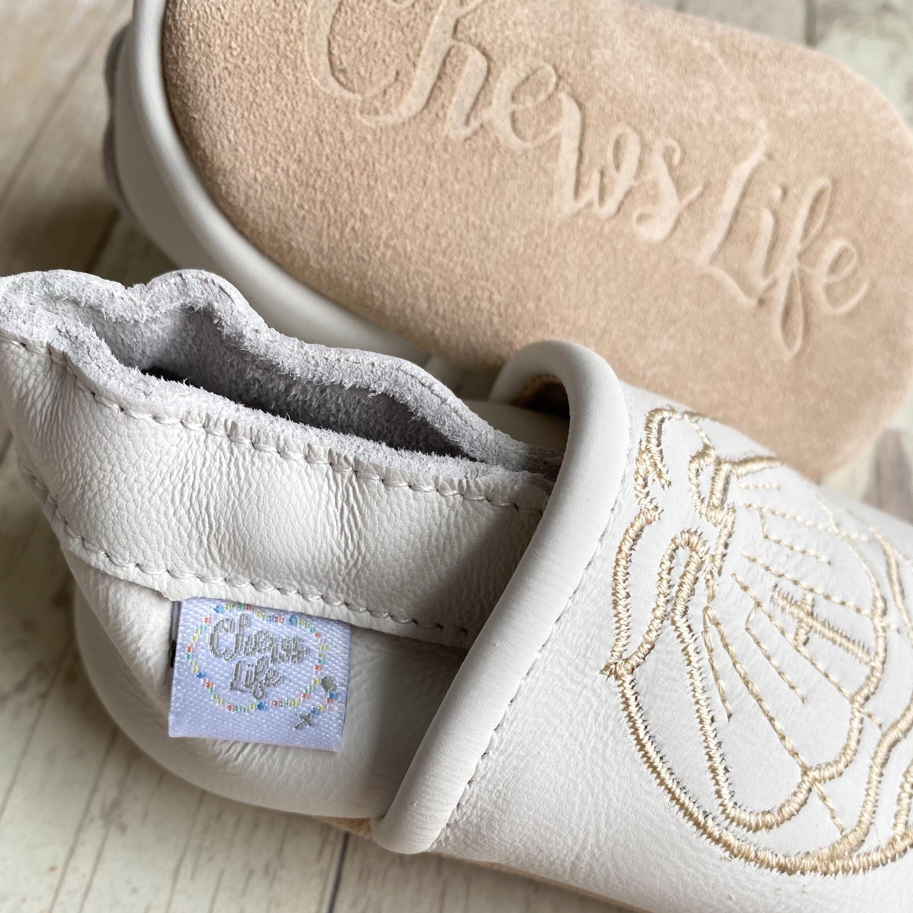 Emmaus Crib Shoes | Baptismal