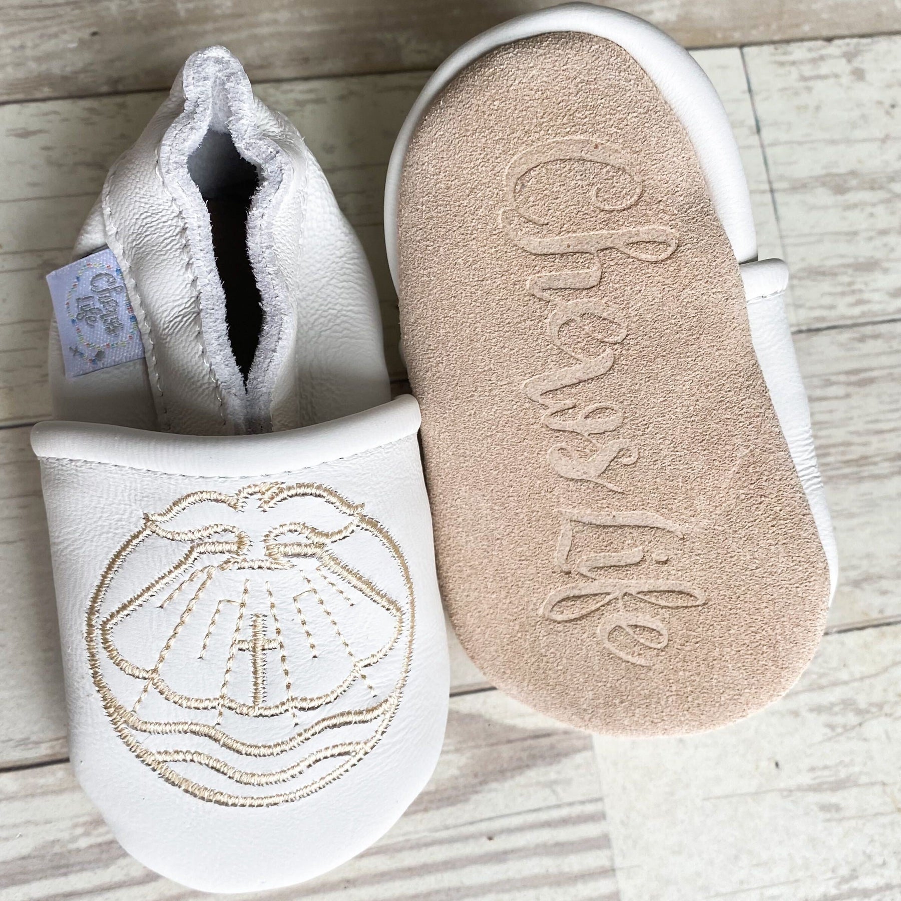 Emmaus Crib Shoes | Baptismal