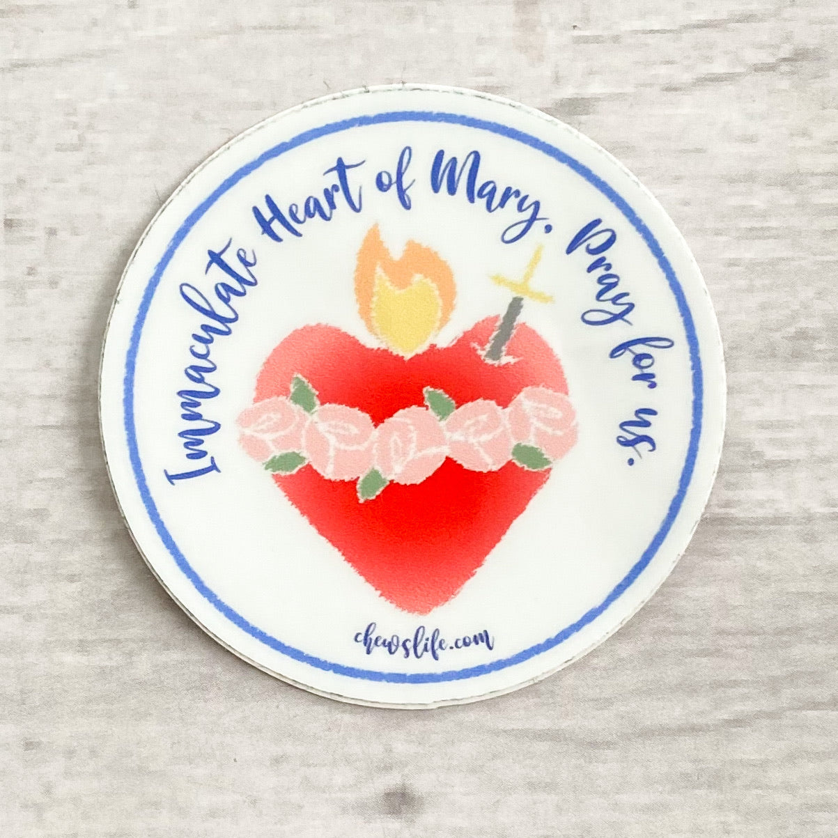 Immaculate Heart of Mary | Sticker