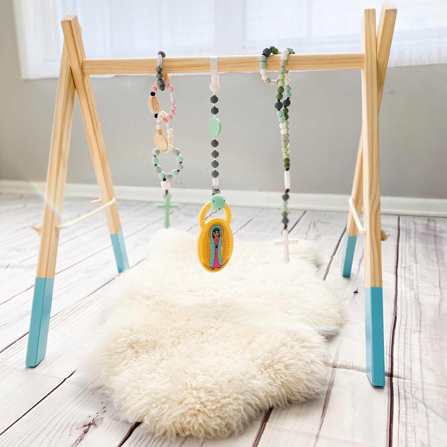 NEW | Wooden Baby Gym