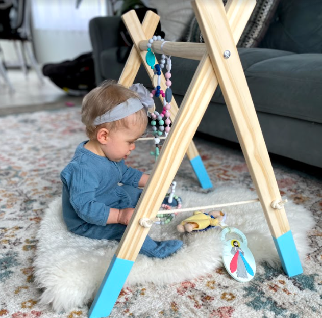 NEW | Wooden Baby Gym