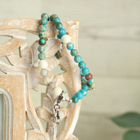 Our Lady of La Leche | Stretch & Wrap Rosary Bracelet | Small & Medium